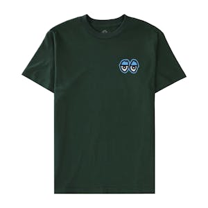 Krooked Strait Eyes T-Shirt -  Forest Green/Blue