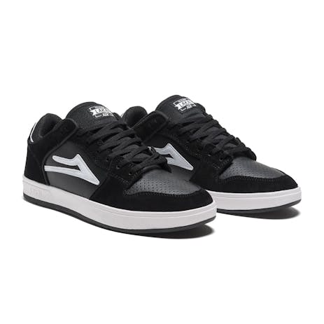 Lakai Telford Low Skate Shoe - Black/White