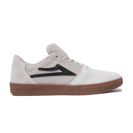 Lakai Brighton Skate Shoe - White/Gum