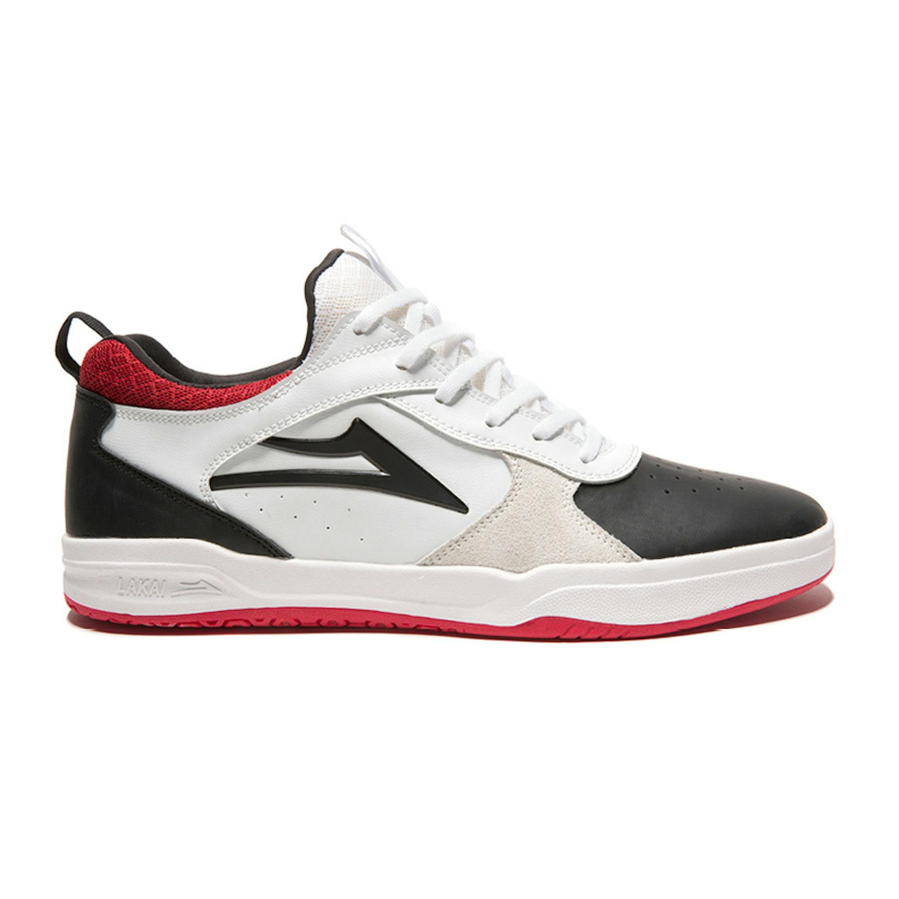 Lakai Proto Tony Hawk Skate Shoe - White / Black Suede | BOARDWORLD Store