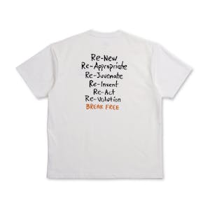 Last Resort Message T-Shirt - White