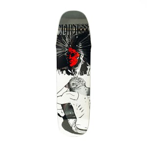 Madness Breakdown 8.5” Skateboard Deck - Silver