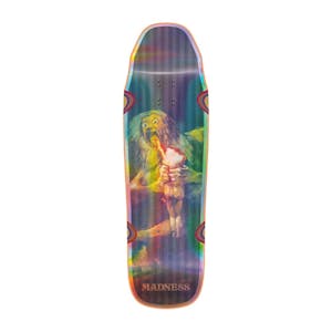 Madness Halftone Son 9.5” Skateboard Deck - Green Swirl