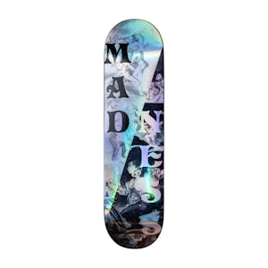 Madness Split Overlap 8.0” Skateboard Deck - Holographic