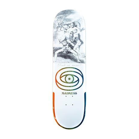 Madness Donde 8.5” Skateboard Deck - White