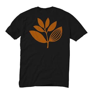 Magenta Classic Plant T-Shirt - Black
