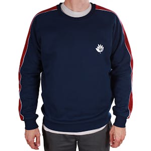 Magenta Team Crewneck Sweater - Navy