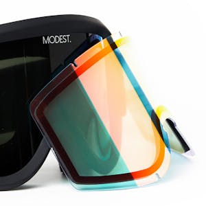 Modest. Team Snowboard Goggle 2018 - Black & White
