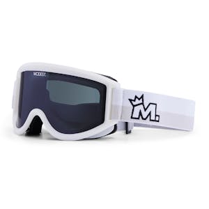 Modest Team Snowboard Goggle -  White / Grey