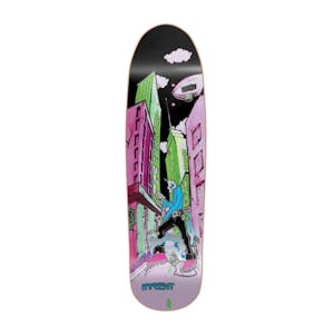New Deal Sargent Invader 9.3” Skateboard Deck - Slick Neon
