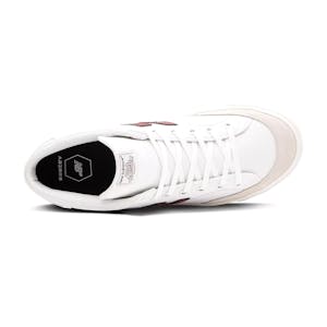 New Balance NM213 Skate Shoe - White/Burgundy