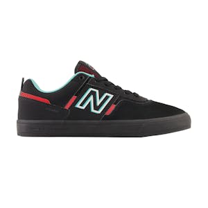 New Balance Foy NM306 Skate Shoe - Black/Electric Red