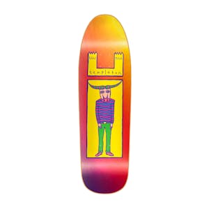 New Deal Templeton Bullman 9.35” Skateboard Deck - Neon