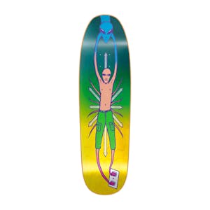 New Deal Vallely Alien 9.18” Skateboard Deck - Neon