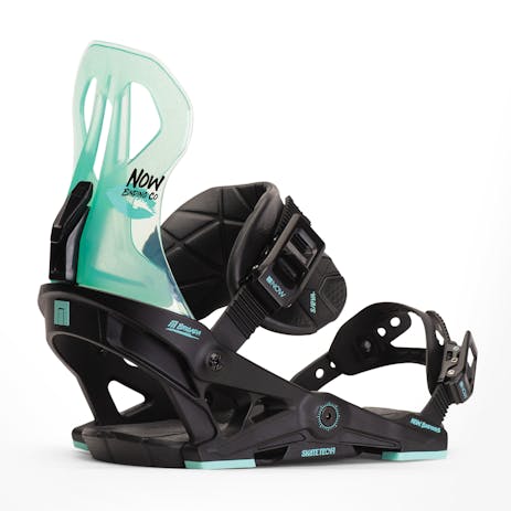 Now Brigada Women’s Snowboard Bindings 2020 - Black/Turquoise