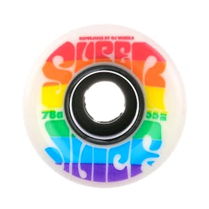 OJ Mini Super Juice 55mm Skateboard Wheels - Rainbow