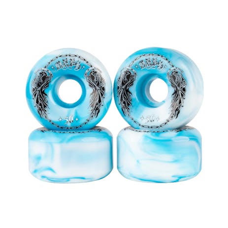 Orbs Specters Swirls 99A 56mm Skateboard Wheels - Blue/White