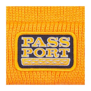 Pass~Port Auto Patch Beanie - Gold