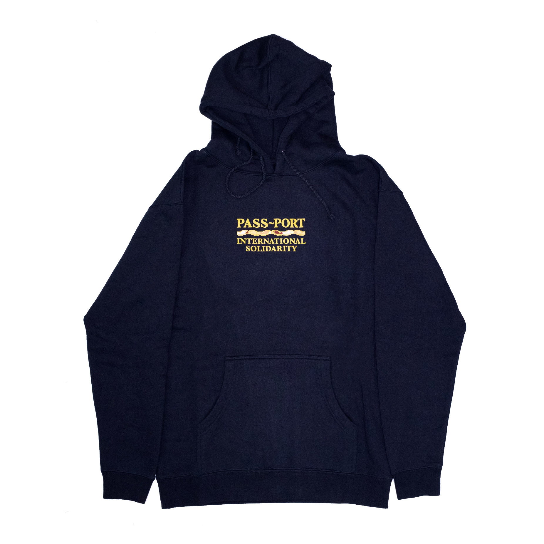 Pass~Port Inter Solid Hoodie - Navy | BOARDWORLD Store