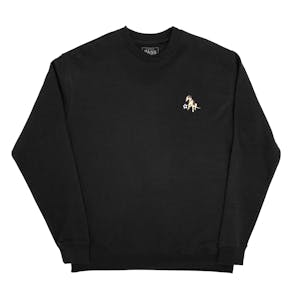 Pass~Port Bobby Embroidery Sweater - Black