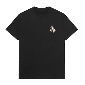 Pass~Port Bobby Embroidery T-Shirt - Black