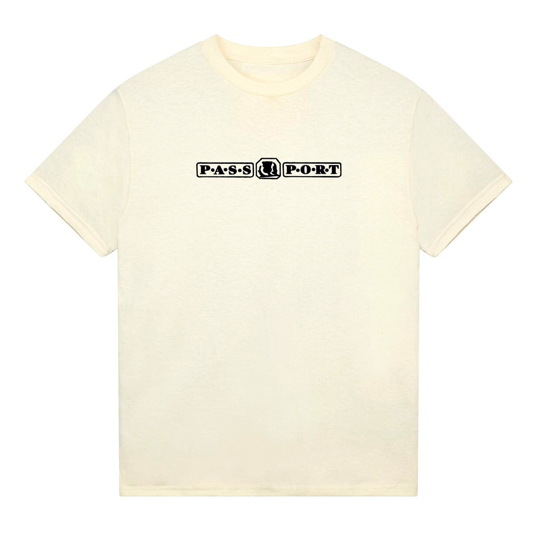 Pass~Port Hallmark T-Shirt - Cream | BOARDWORLD Store