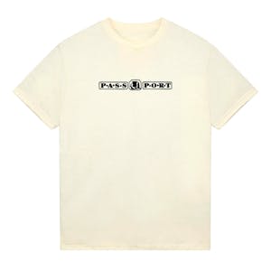Pass~Port Hallmark T-Shirt - Cream