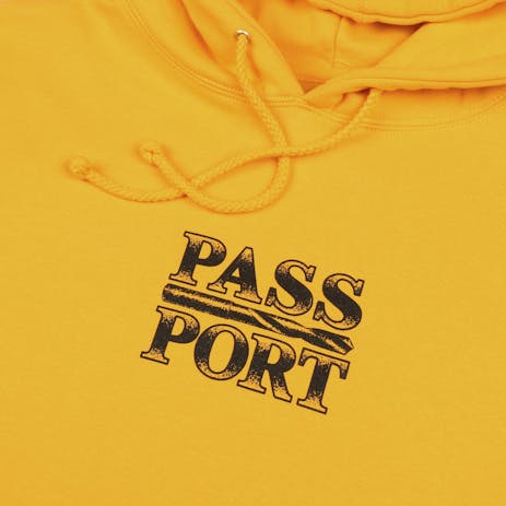 Pass~Port Drillbit Hoodie - Gold