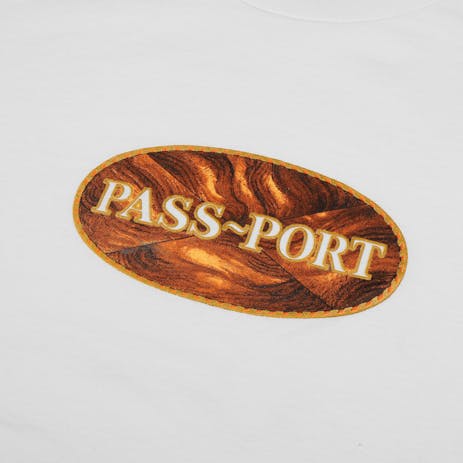 Pass~Port Inlay T-Shirt - White