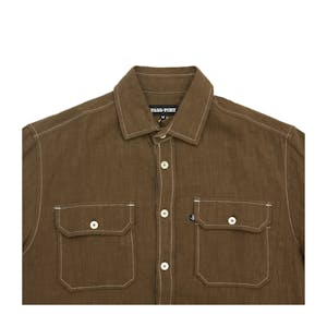 Pass~Port Workers Long Sleeve Shirt - Rust