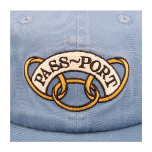 Pass~Port Communal Rings 6-Panel Hat - Blue