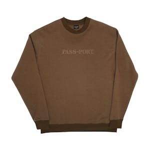 Pass~Port Organic Official Sweater - Bark