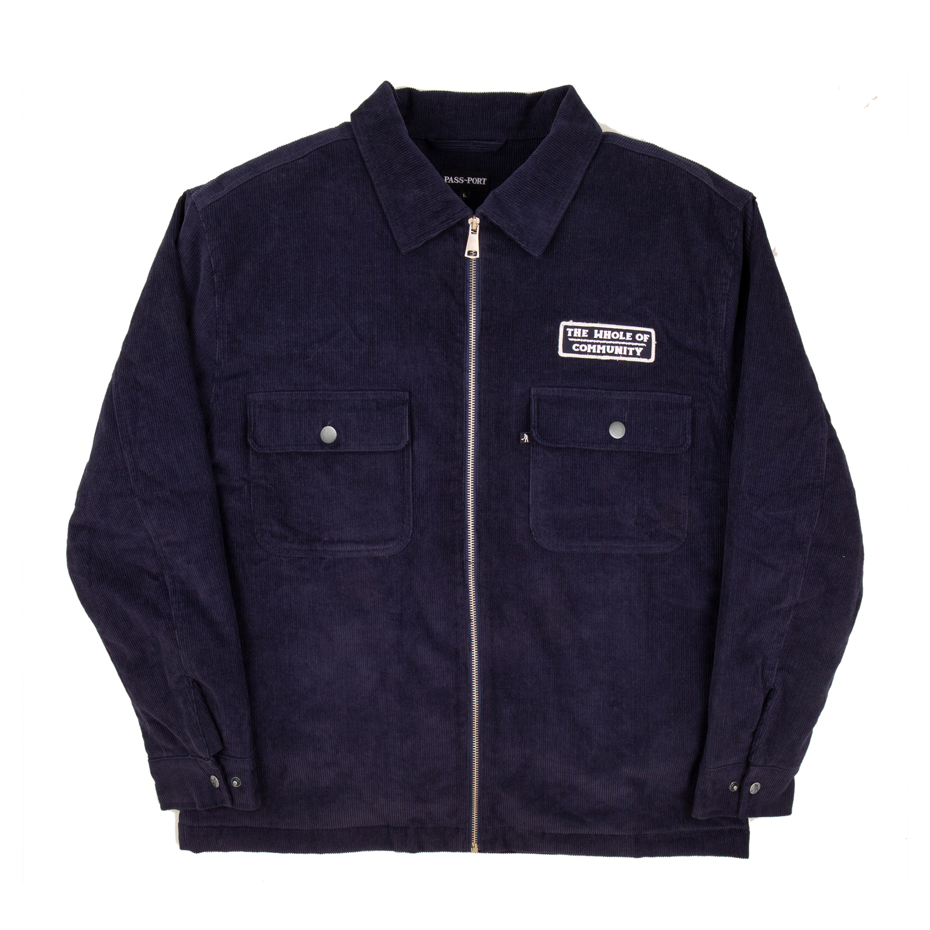 Pass~Port Community Jacket - Navy | BOARDWORLD Store