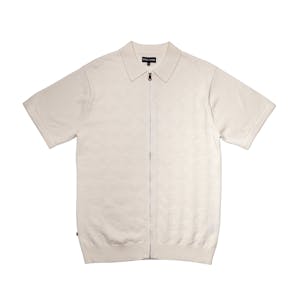 Pass~Port Brasco Zip Knit Shirt - Cream