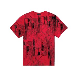 Personal Grave Tree Camo T-Shirt - Red