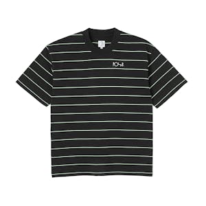 Polar Checkered Surf T-Shirt - Black