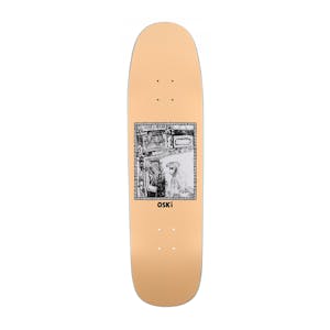 Polar Rozenberg Gorilla King 8.625” Skateboard Deck - Cream/P9 Shape