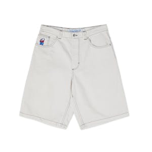 Polar Big Boy Shorts - Washed White