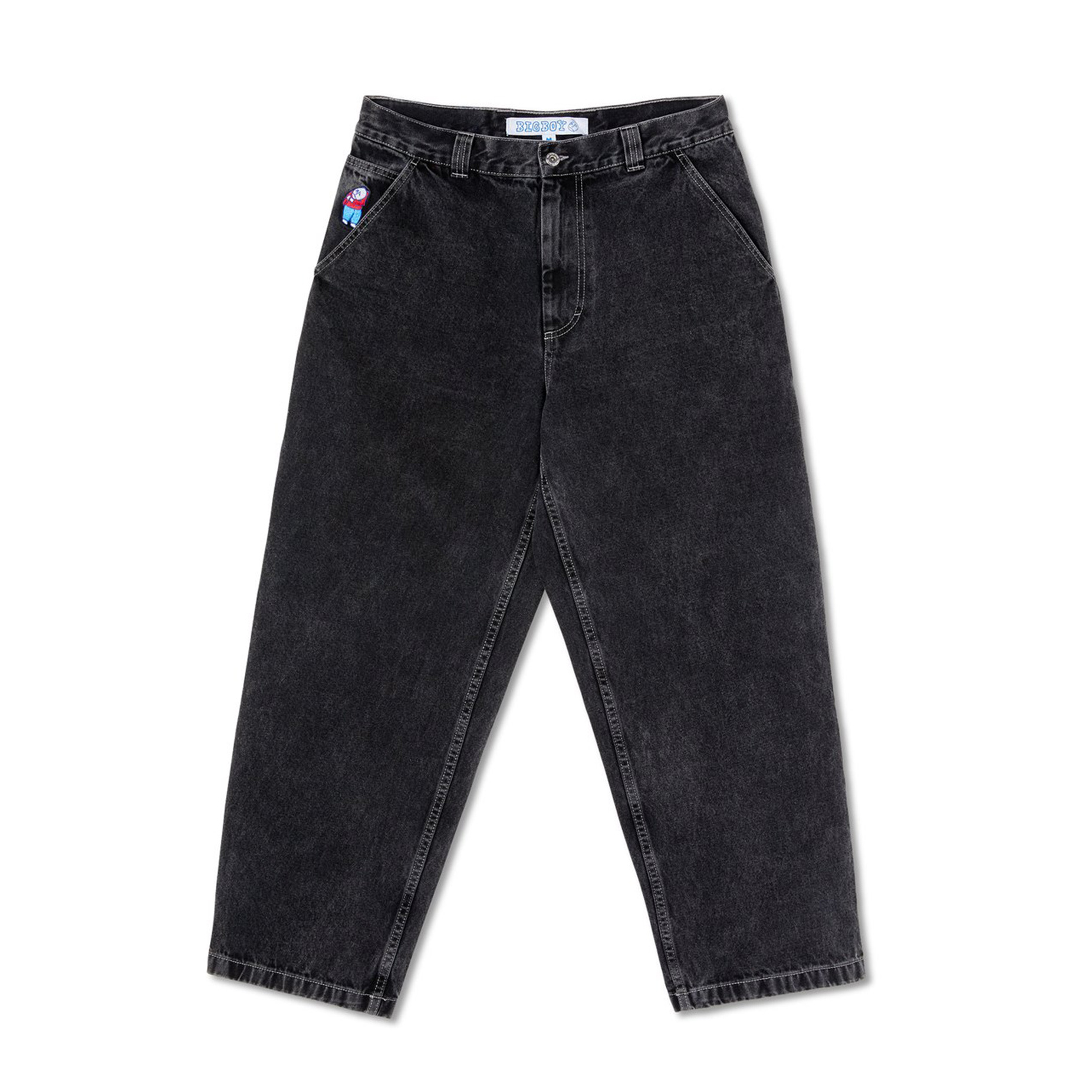 Polar Big Boy Work Pants - Washed Black | BOARDWORLD Store