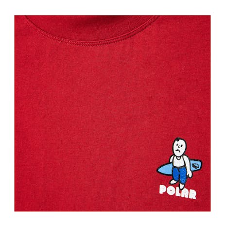 Polar Surf T-Shirt - Cherry