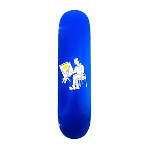 Polar Brady Painter 7.875” Skateboard Deck - Blue