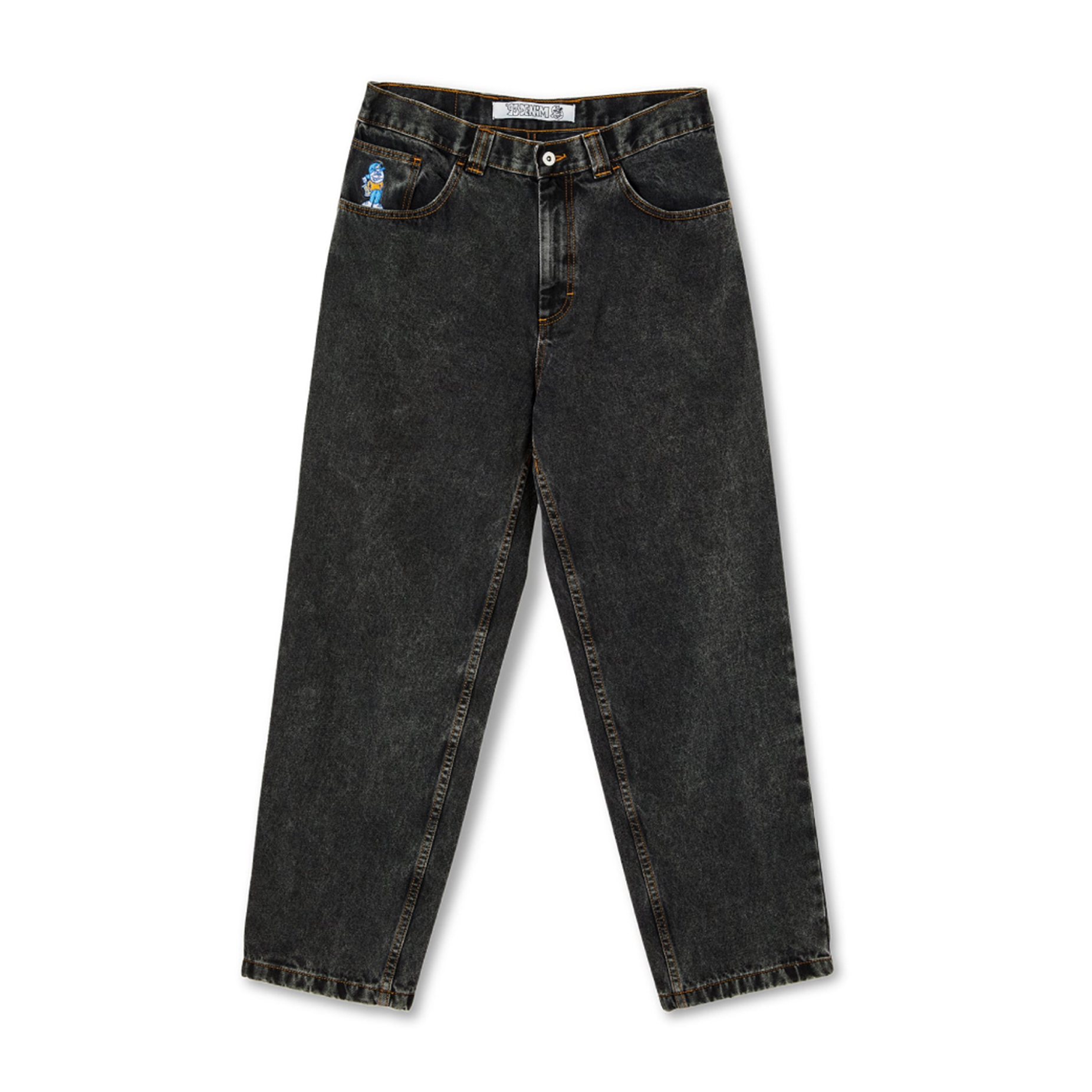 Polar 93 Denim Jeans - Washed Black | BOARDWORLD Store