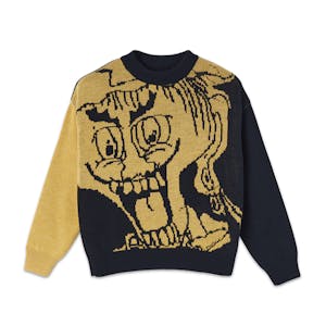 Polar Emile Knit Sweater - Black/Yellow