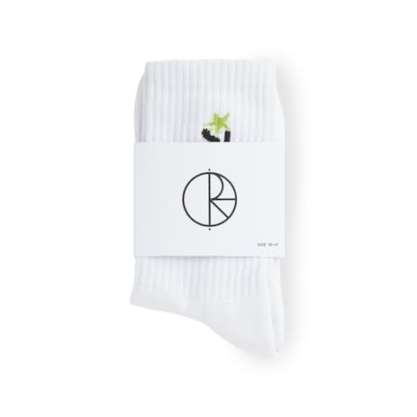 Polar Star Socks - White/Green