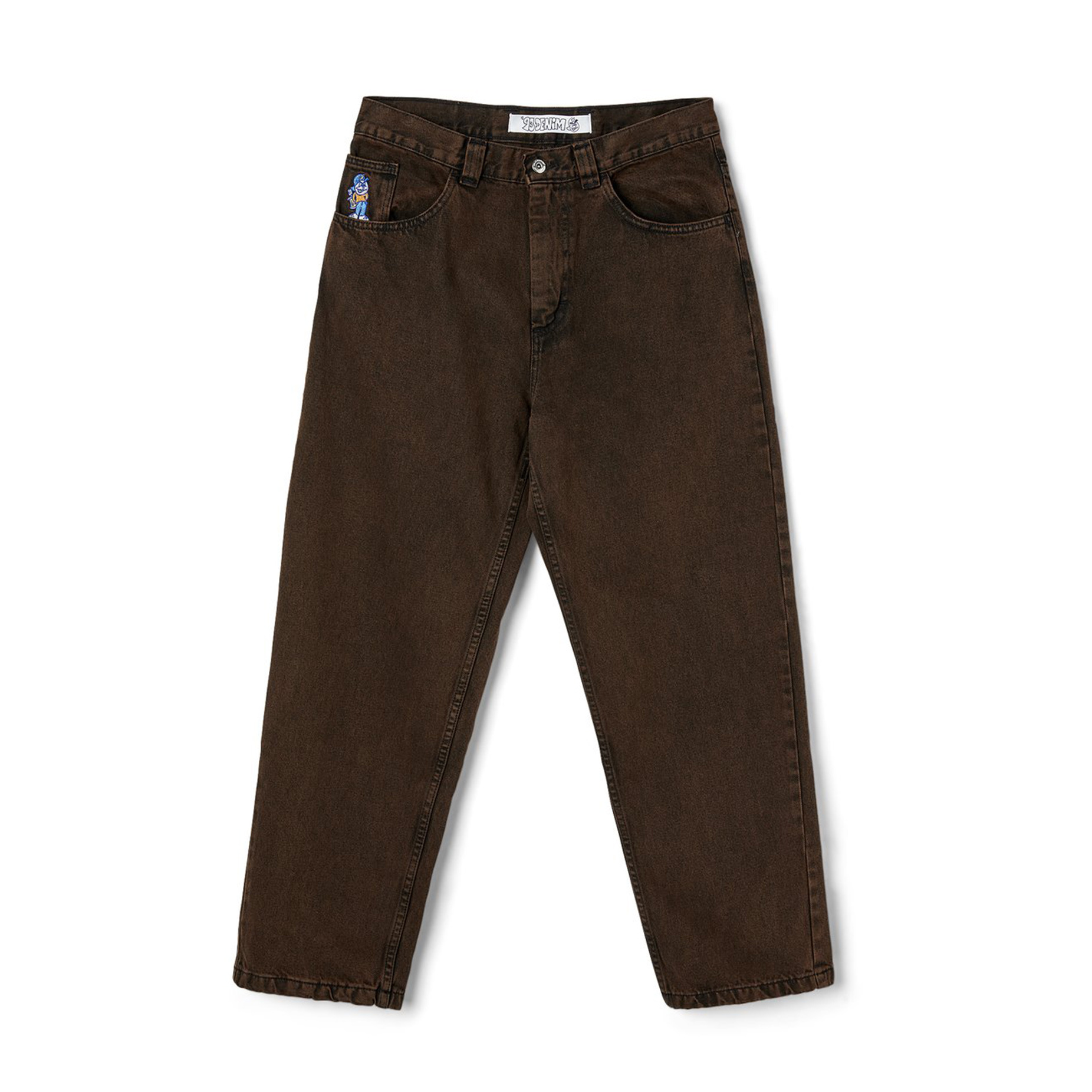 Polar 93 Denim Jeans - Brown Black | BOARDWORLD Store