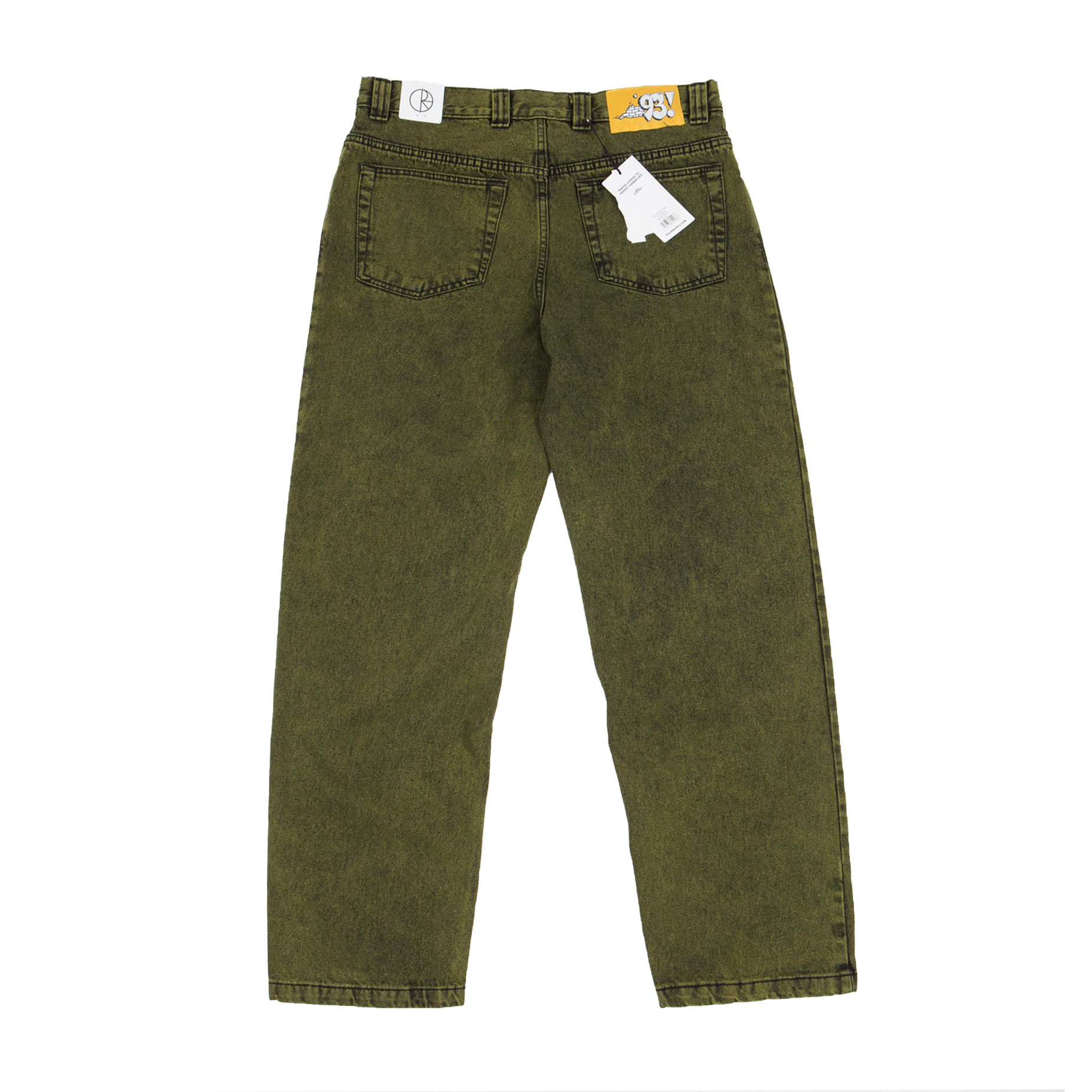 Polar 93 Denim Jeans - Green Black | BOARDWORLD Store