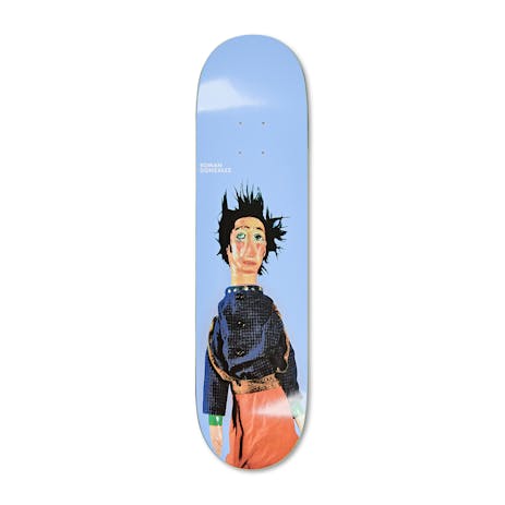 Polar Gonzalez Lorca 8.5” Skateboard Deck - Light Blue