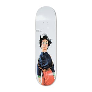 Polar Gonzalez Lorca 8.38” Skateboard Deck - White