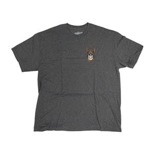 Powell-Peralta Anderson Skull T-Shirt - Charcoal Heather