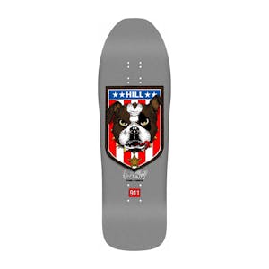 Powell-Peralta Frankie Hill Bulldog 10.0” Skateboard Deck - Silver